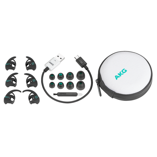 AKG N200A Wireless - White - Wireless Sport Headphones - Detailshot 1 image number null